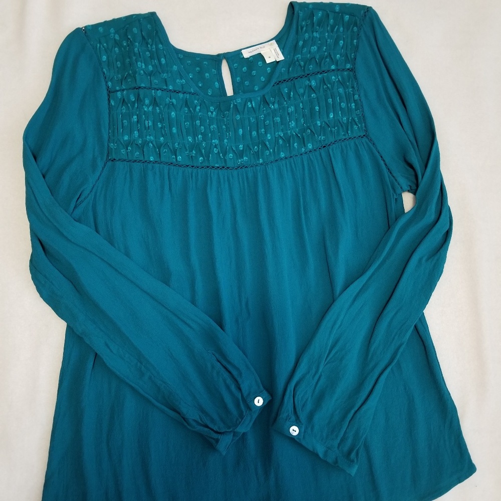 Anthropologie Meadow Rue Long Sleeve Blouse